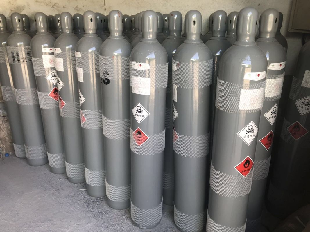 99.99% Purity Cylinder Specialty Gases Electronic Grade Hydrogen Sulfide H2S Gas